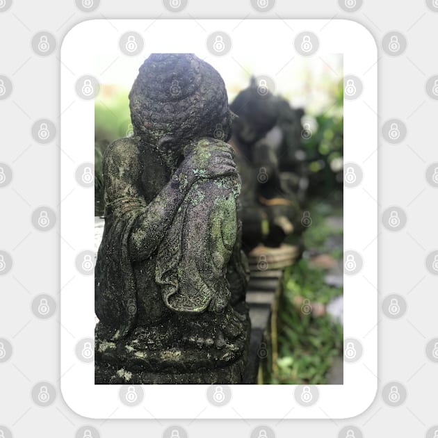 Bali Statue Sticker by Andrii Haranin